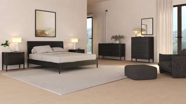 Casal Black King Platform Bed-2