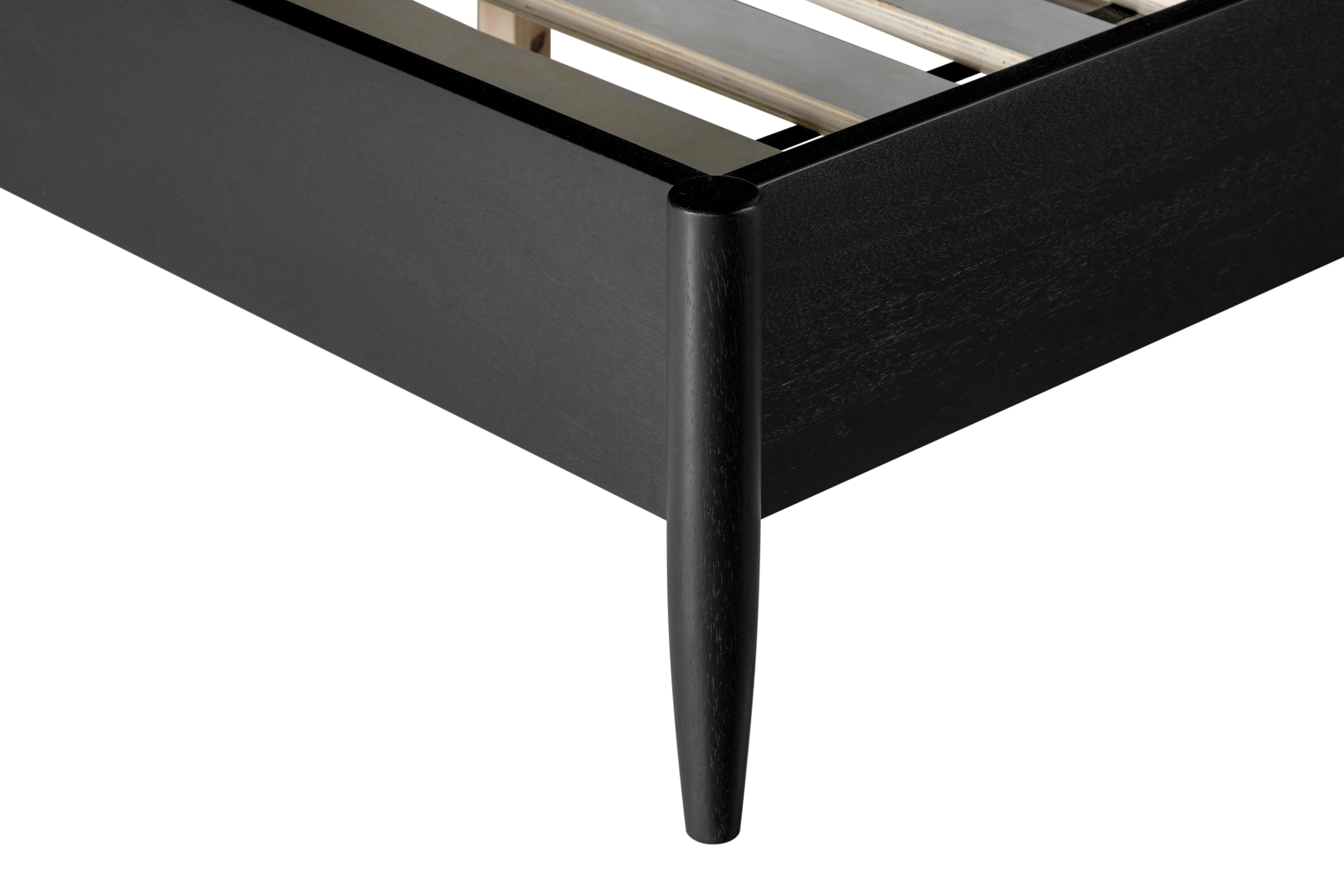 Casal Black King Platform Bed-8