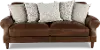 Rigby Brown Leather Sofa
