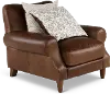 Rigby Brown Leather Chair