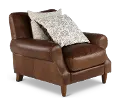 Rigby Brown Leather Chair