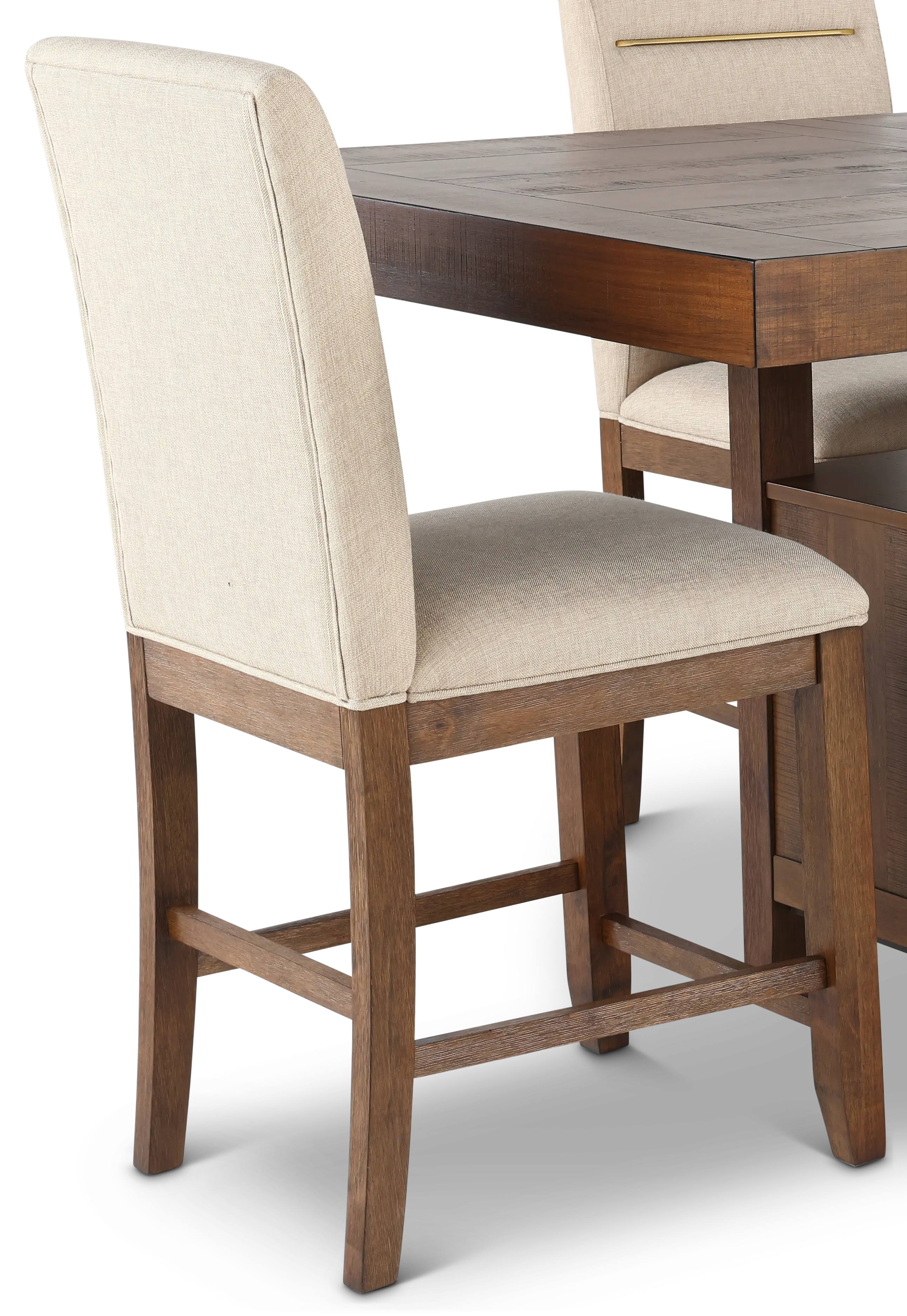 Garland Toffee Brown 5-Piece Counter-Height Dining Set-11