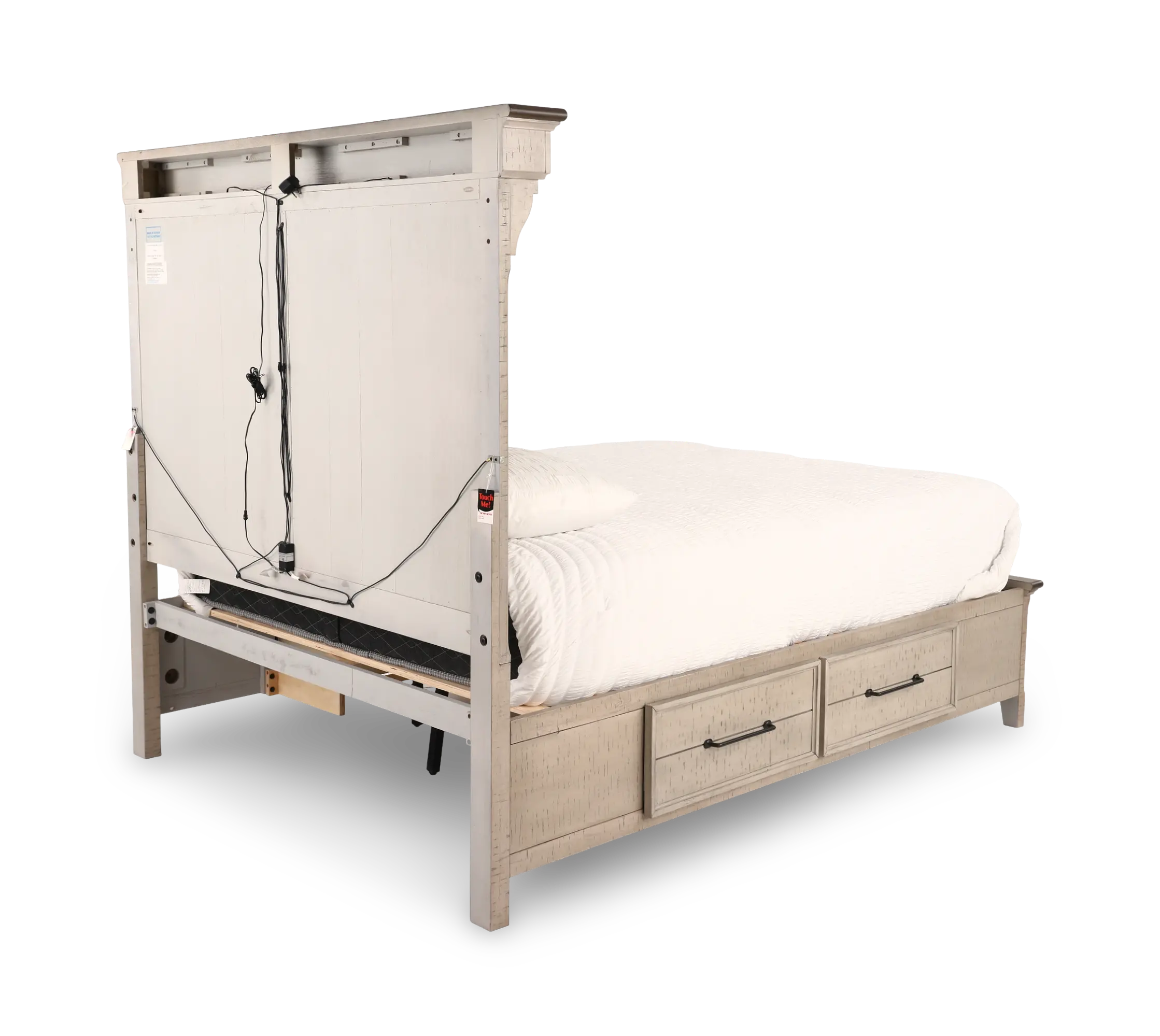 C8494-BED5/0 Waterbury Light Gray Queen Bed-11