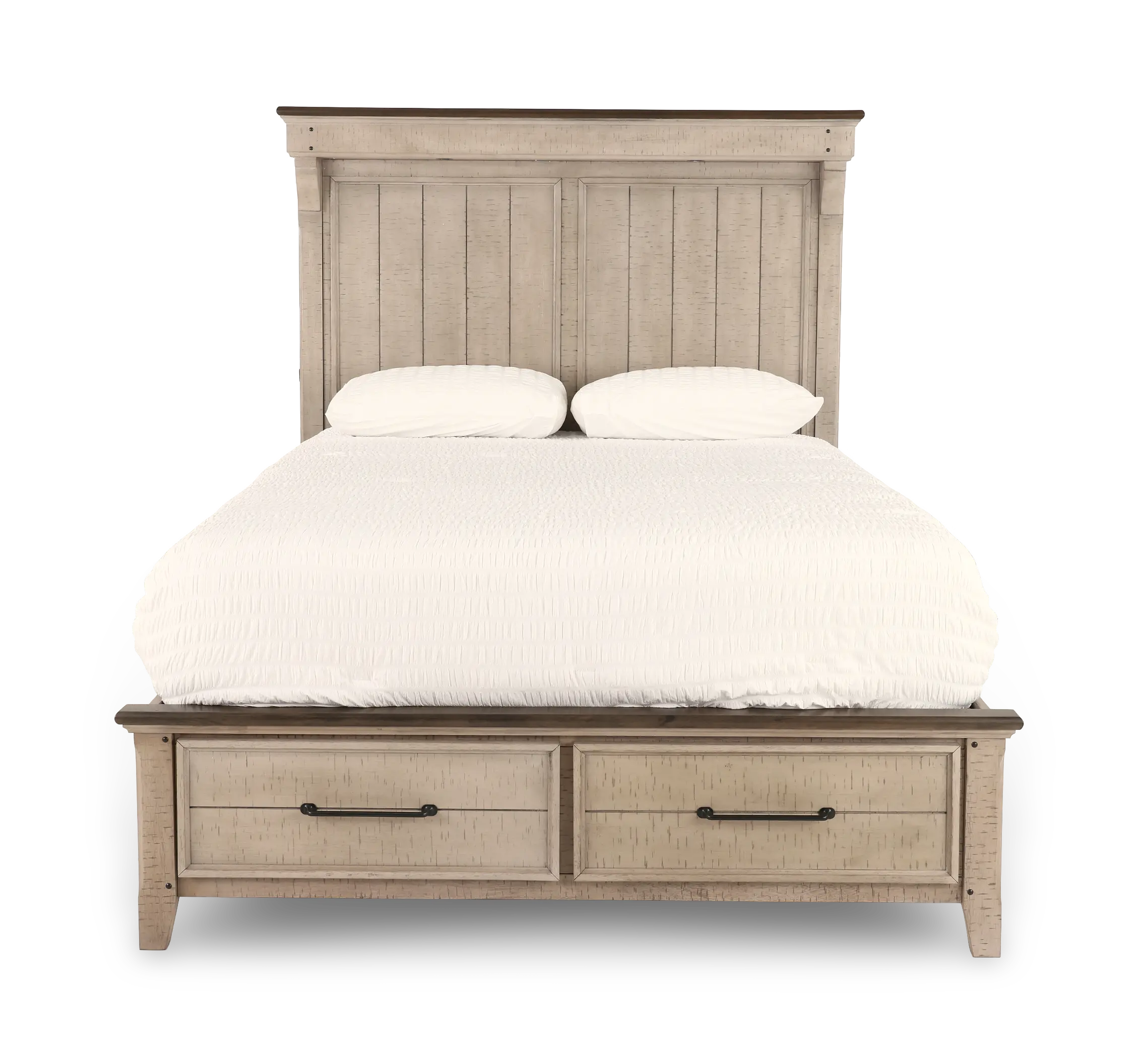 C8494-BED5/0 Waterbury Light Gray Queen Bed-4