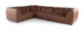 Mirage Brown 4 Piece Modular Sectional