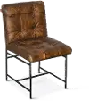 Essex Stockton Brown Leather Dining Chair