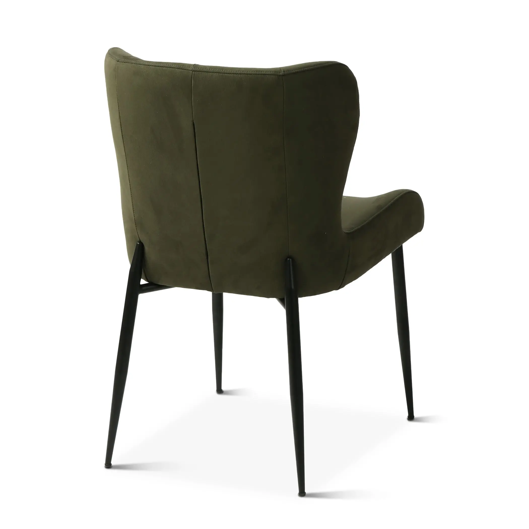 Jennifer Green Suede Eco-Friendly Dining Chair-5