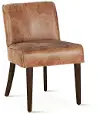 Buddy Tan Leather Dining Chair