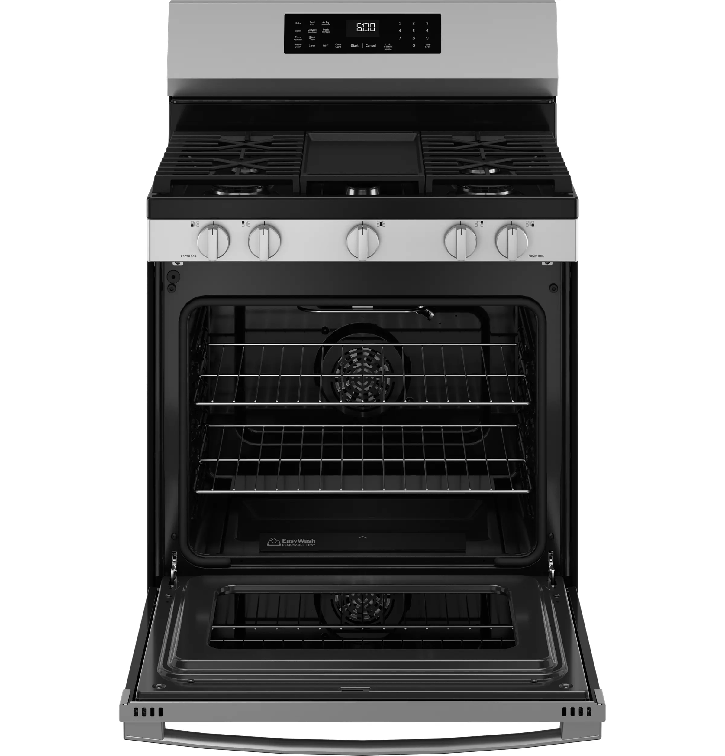 GGF600AVSS GE 5.3 Cu Ft Single Oven Convection Gas Range - Stainless Steel-5