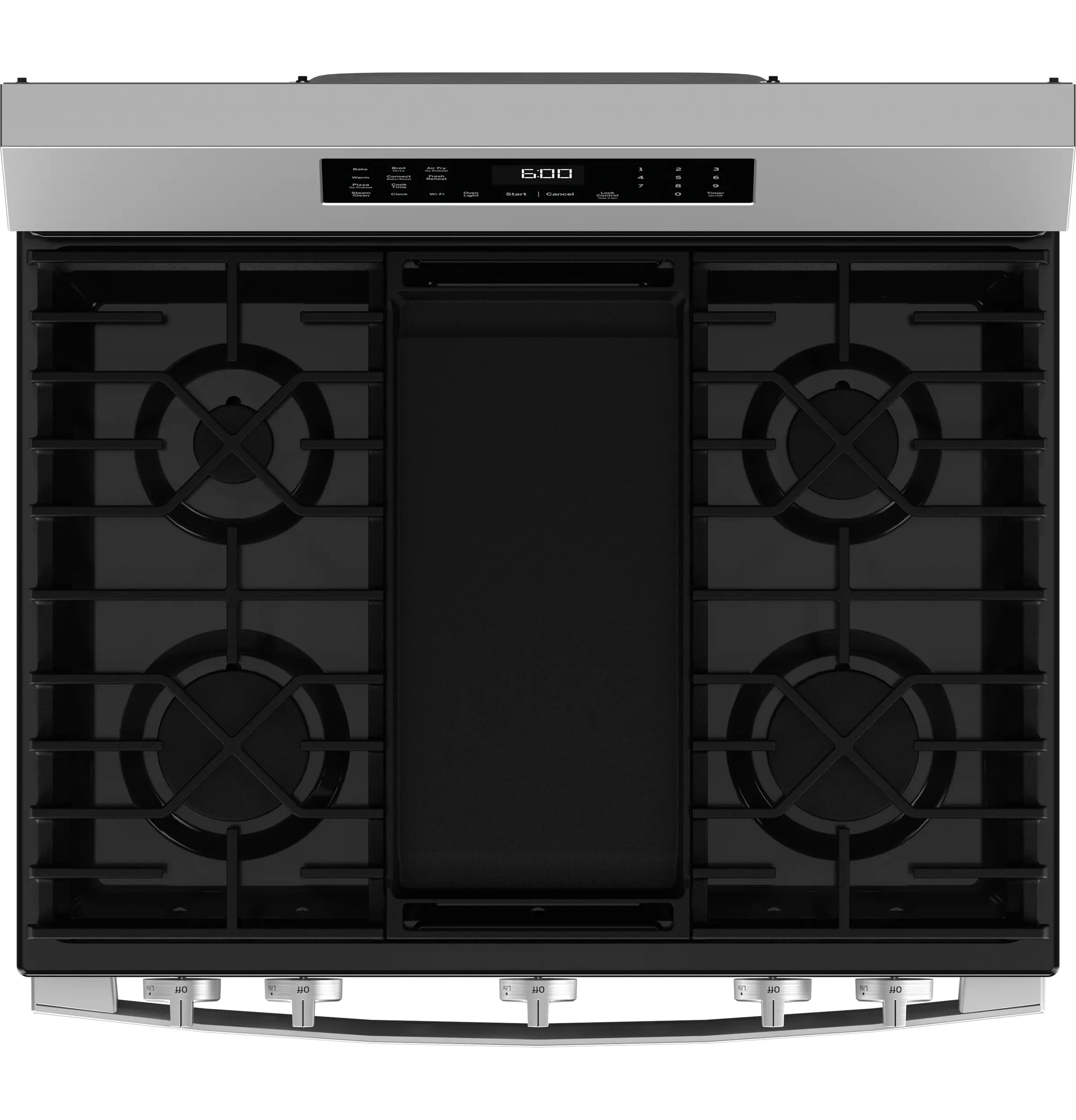 GGF600AVSS GE 5.3 Cu Ft Single Oven Convection Gas Range - Stainless Steel-7