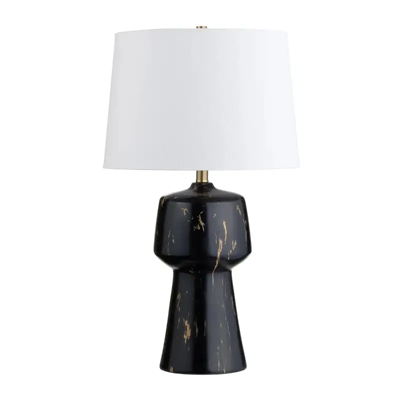 Black Denim Ceramic Table Lamp