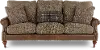 William Two-Tone Brown Sofa