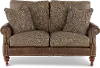 William Two-Tone Brown Loveseat