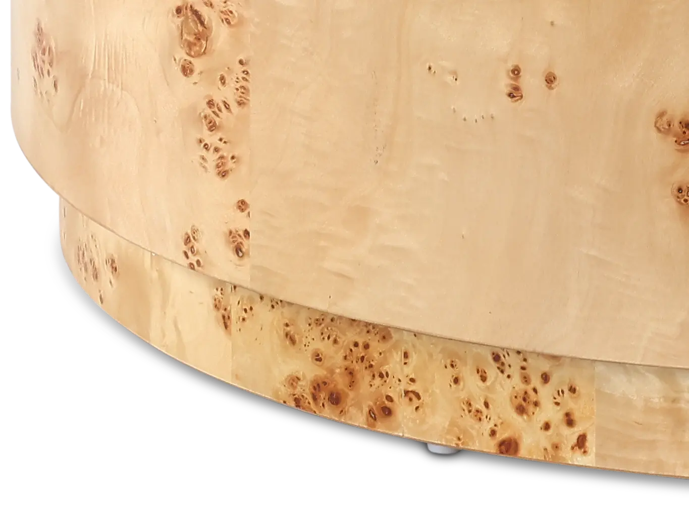 Otto Brown Round Coffee Table-5