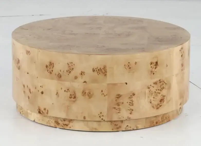 Otto Brown Round Coffee Table-7