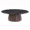 Jennings Black and Brown Coffee Table