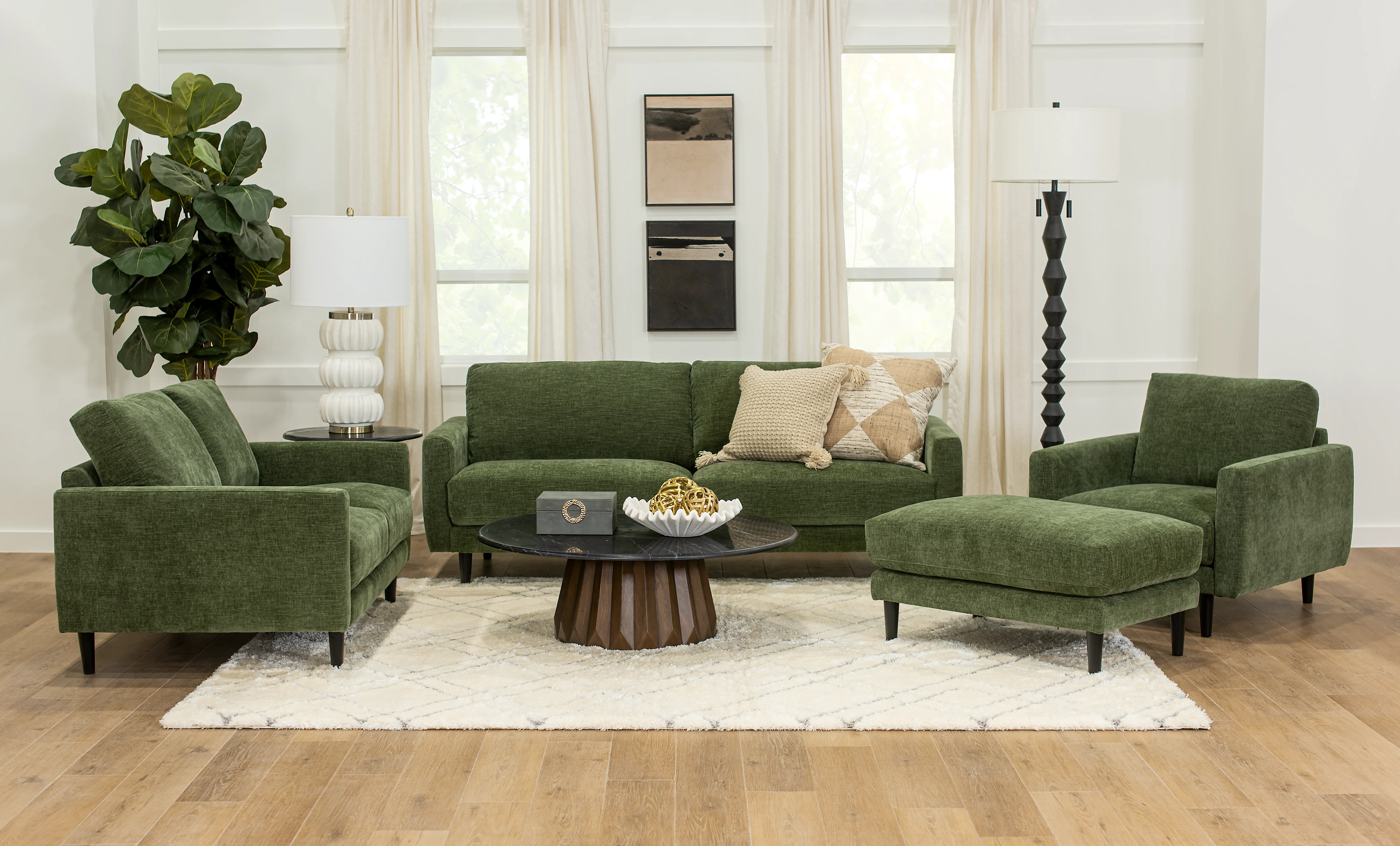 Jennings Black and Brown End Table-8