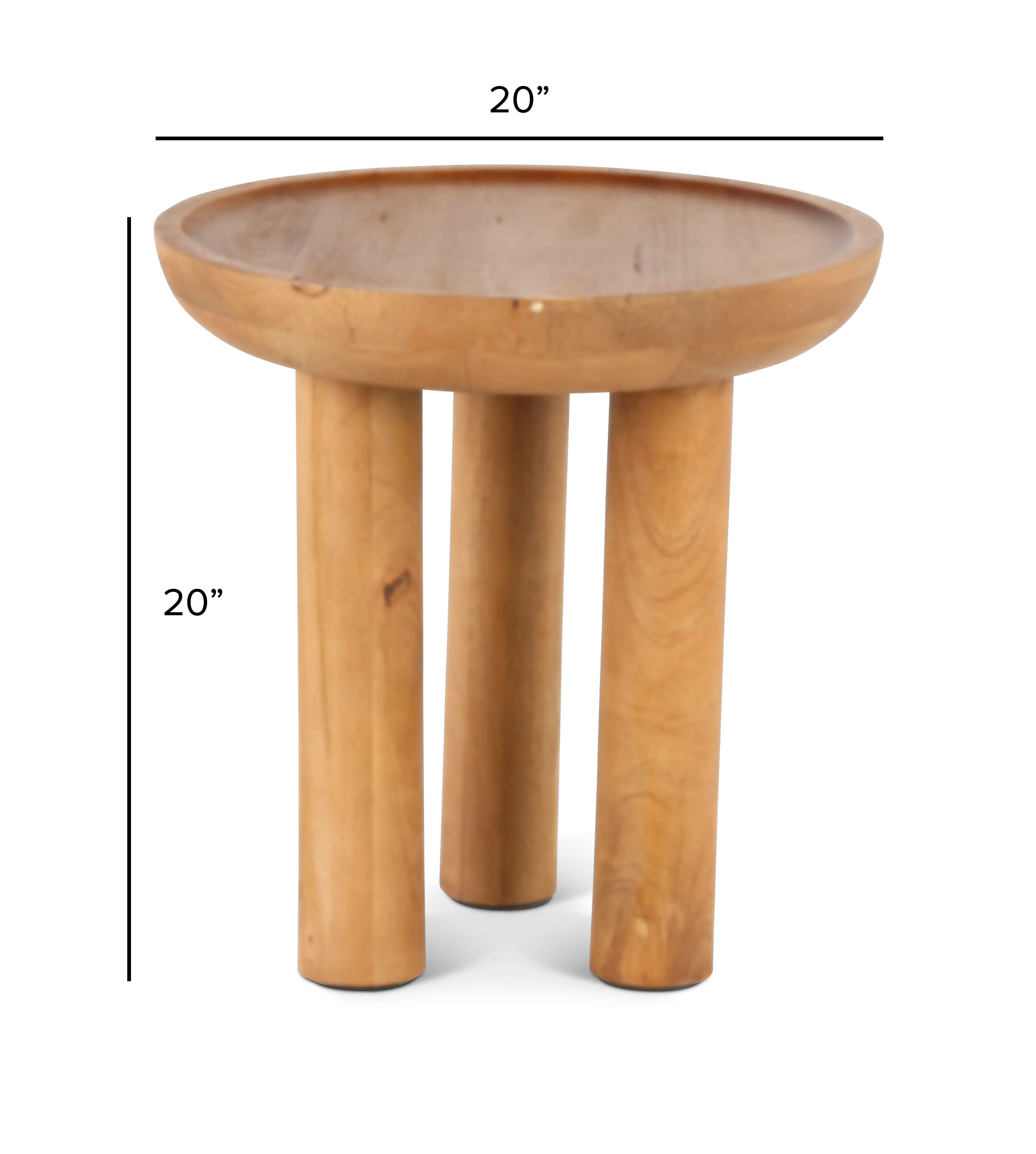 Blair Brown End Table-3