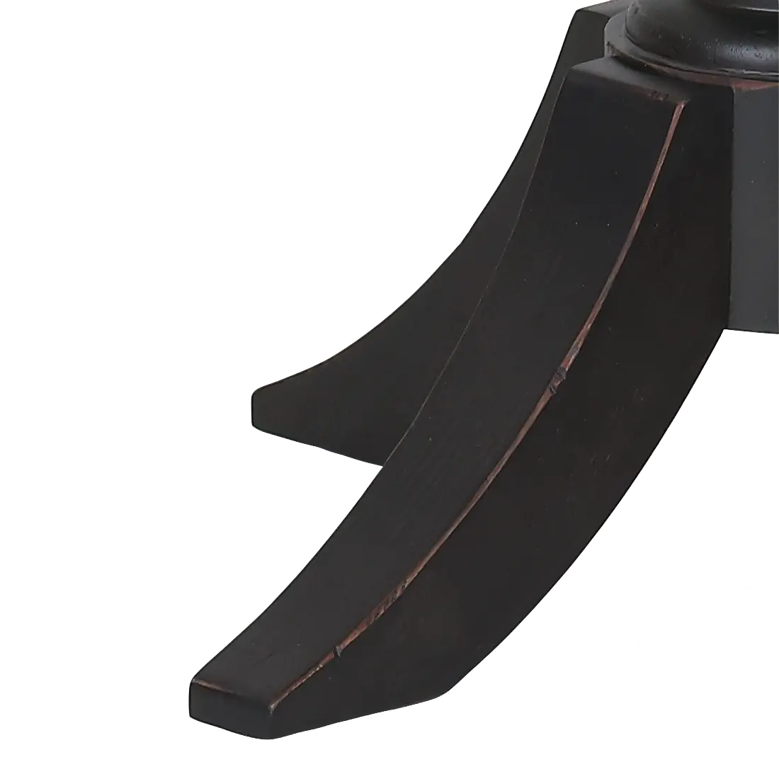 Country Living Black End Table-5