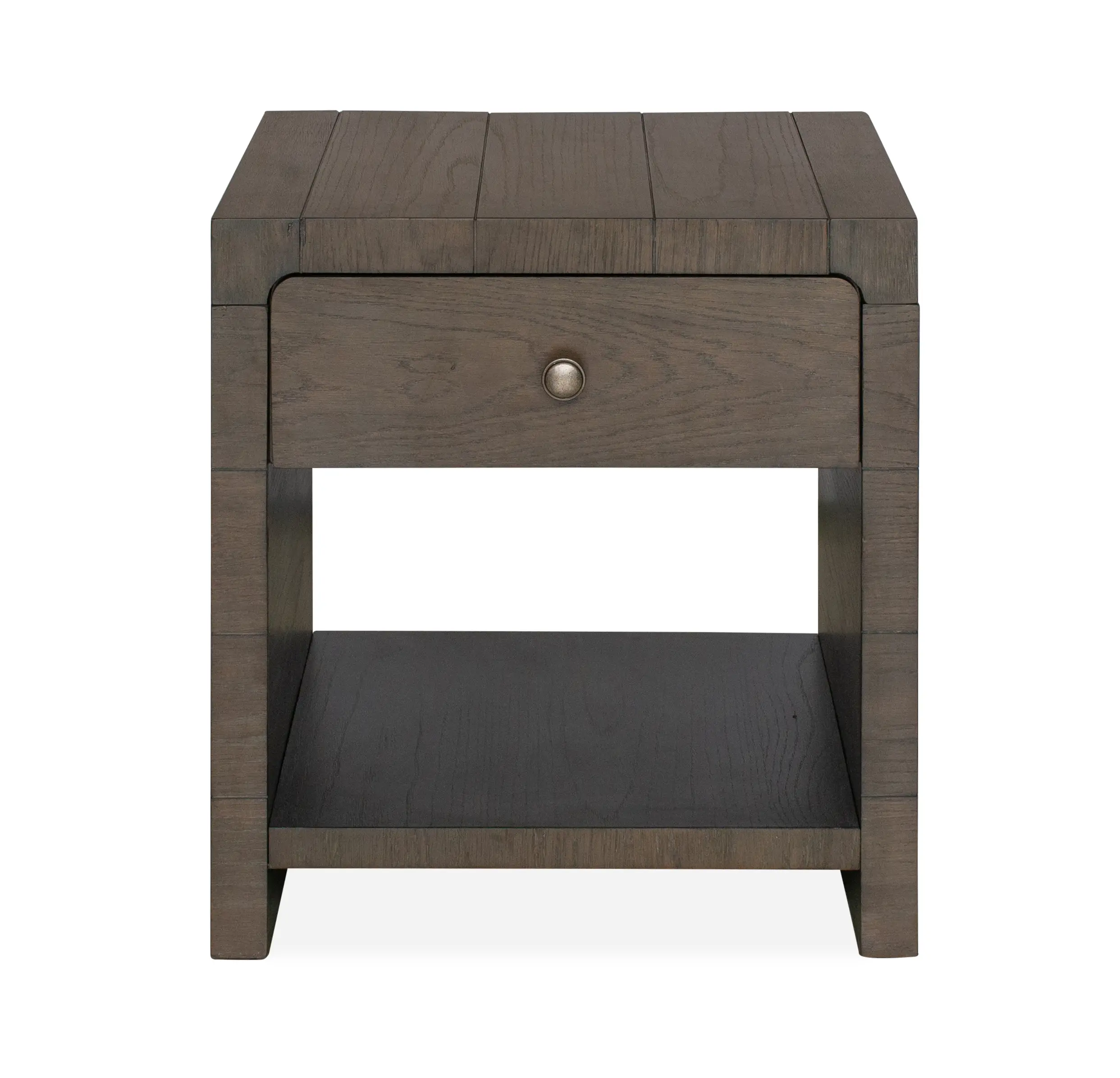 Leland Dark Brown End Table-1