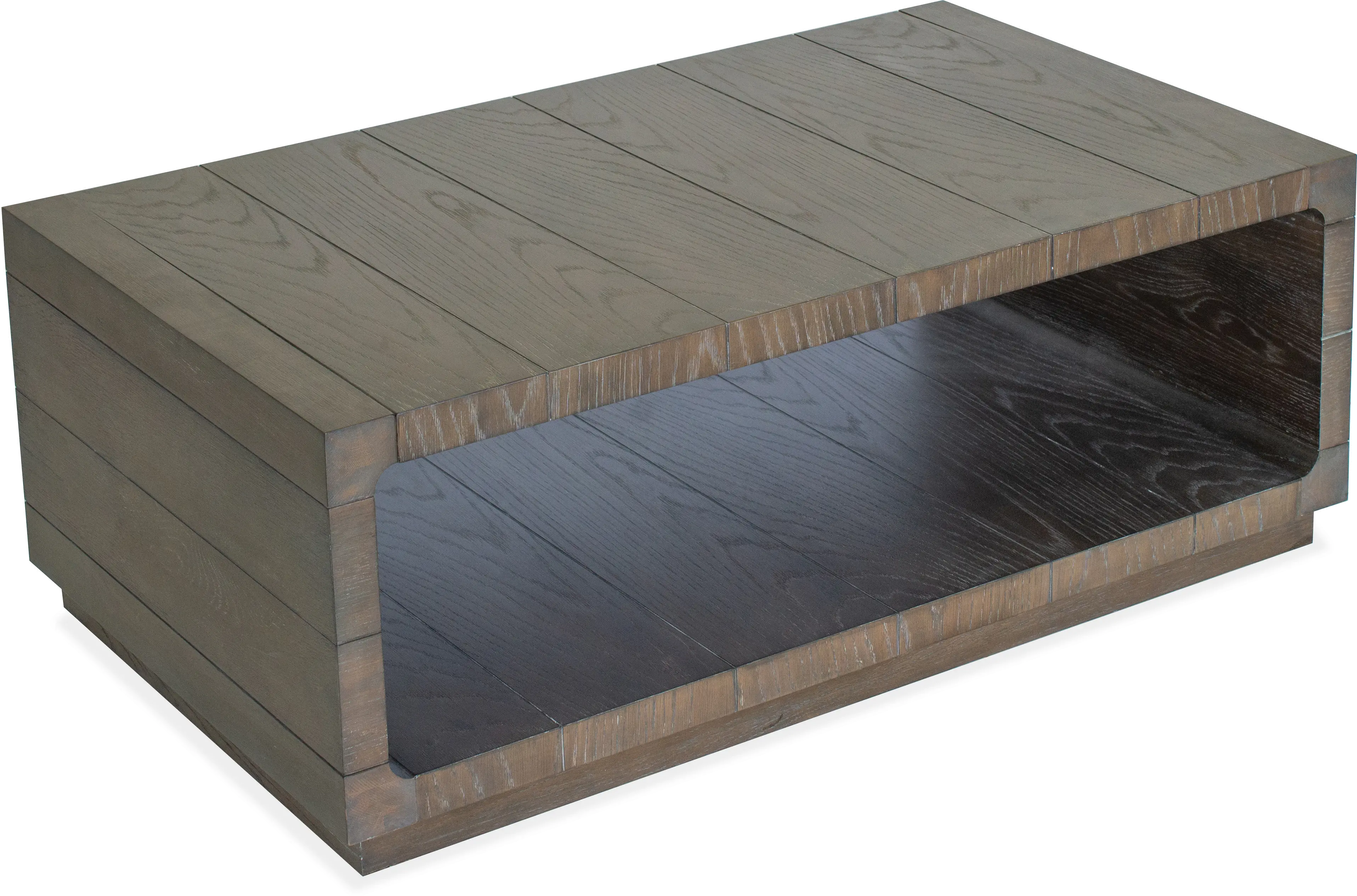Leland Dark Brown Coffee Table-7