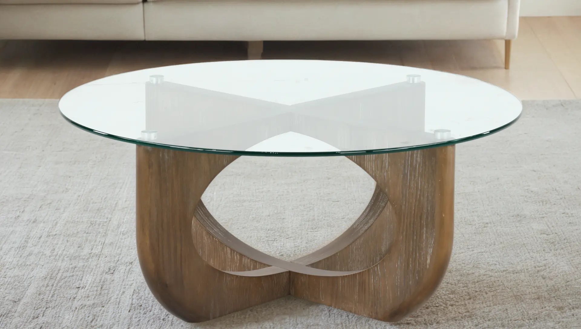 Lainey Brown Coffee Table-2
