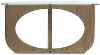 Lainey Brown Sofa Table