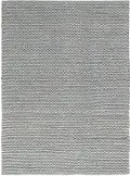 Pure Knots 8 x 10 Denim Blue Area Rug