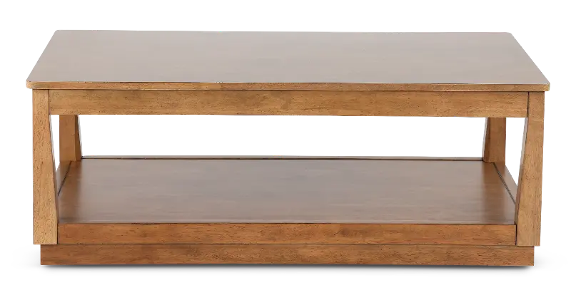 Clifton Brown Lift-Top Coffee Table