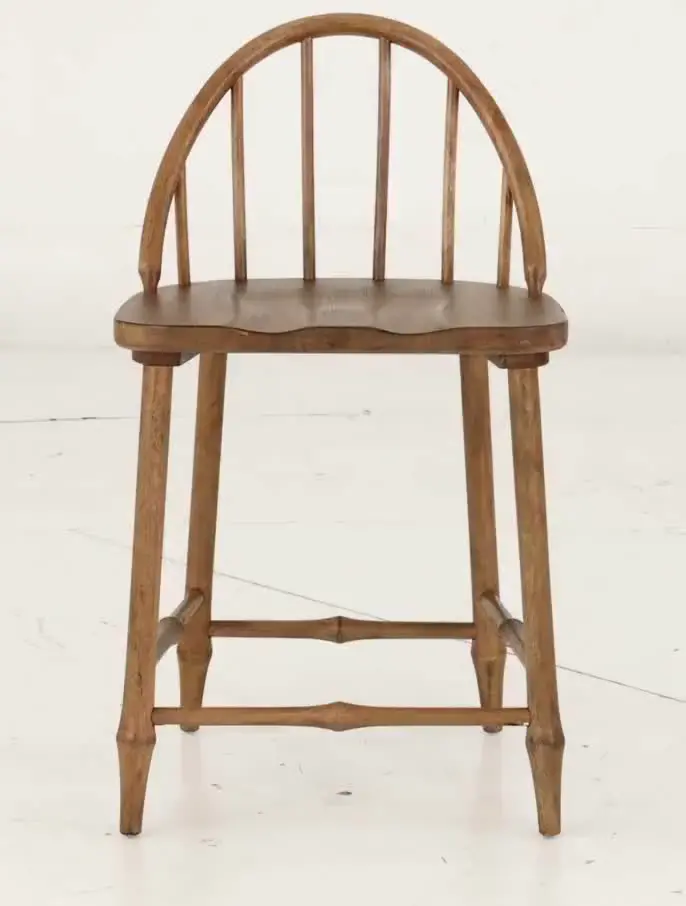Country Living Oak Windsor Counter Height Stool-9