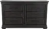 Country Living Black Dresser