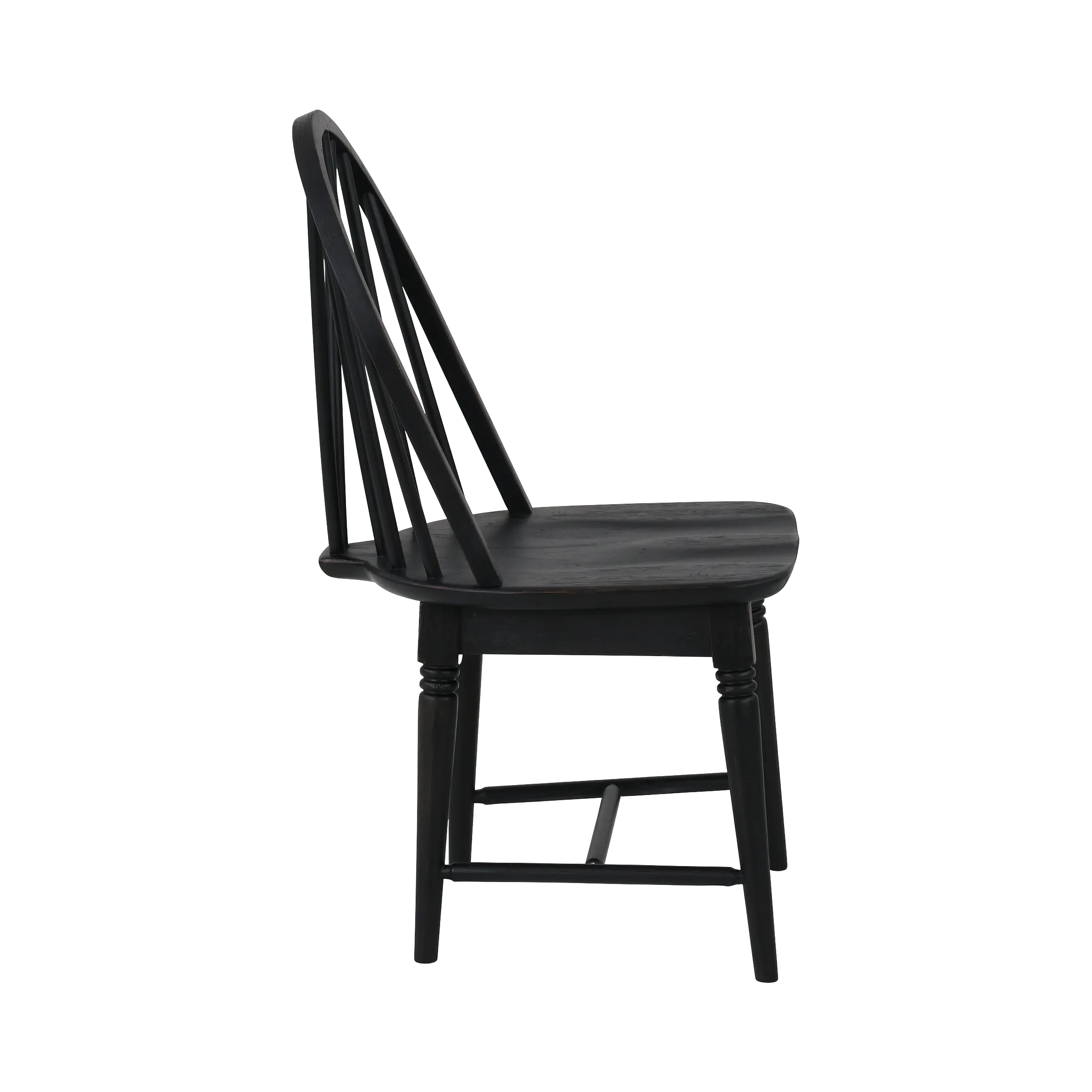 Country Living Black Windsor Dining Chair-6