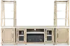 Rivan 64  Natural Fireplace Entertainment Center