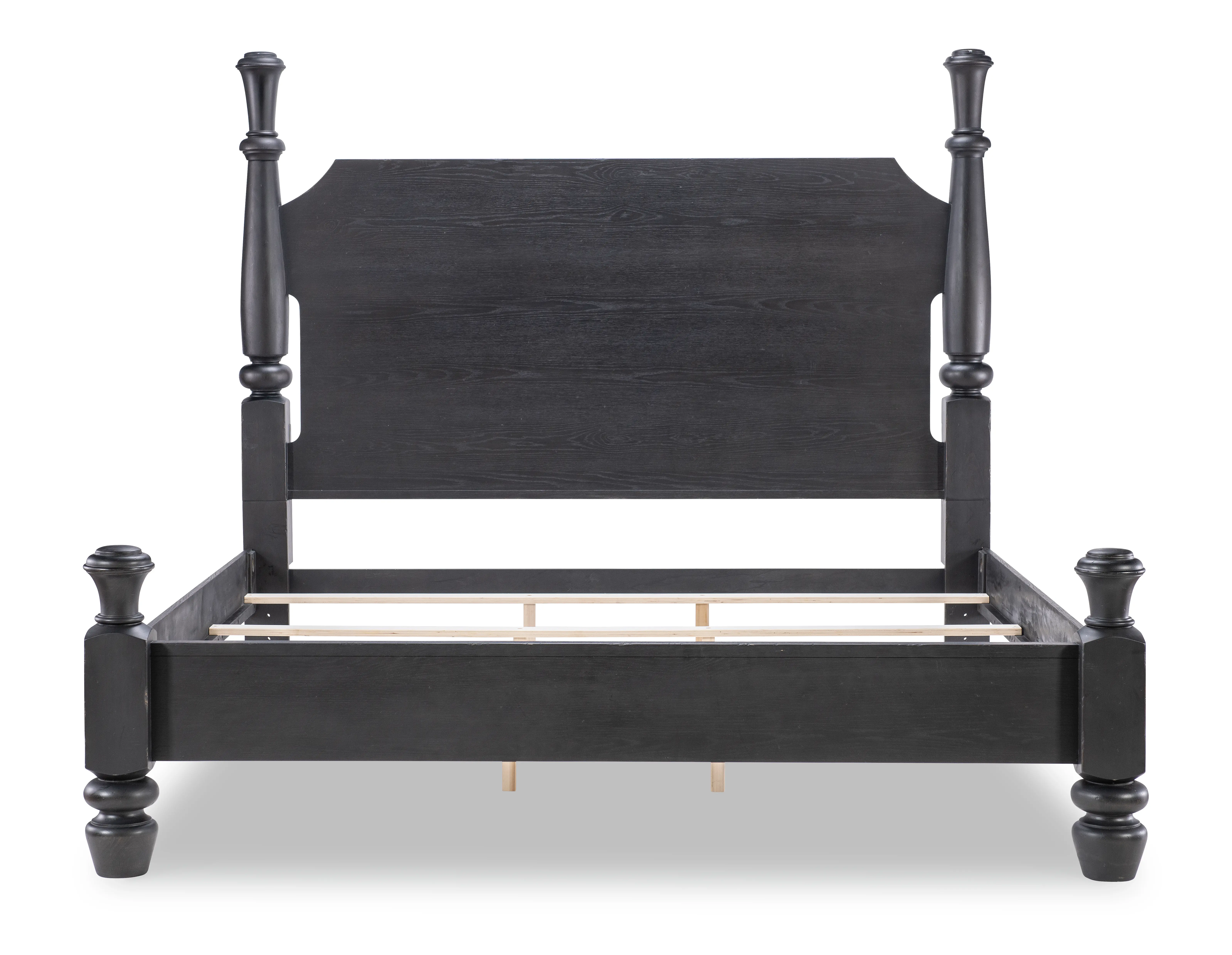 Country Living Black King Post Bed-5