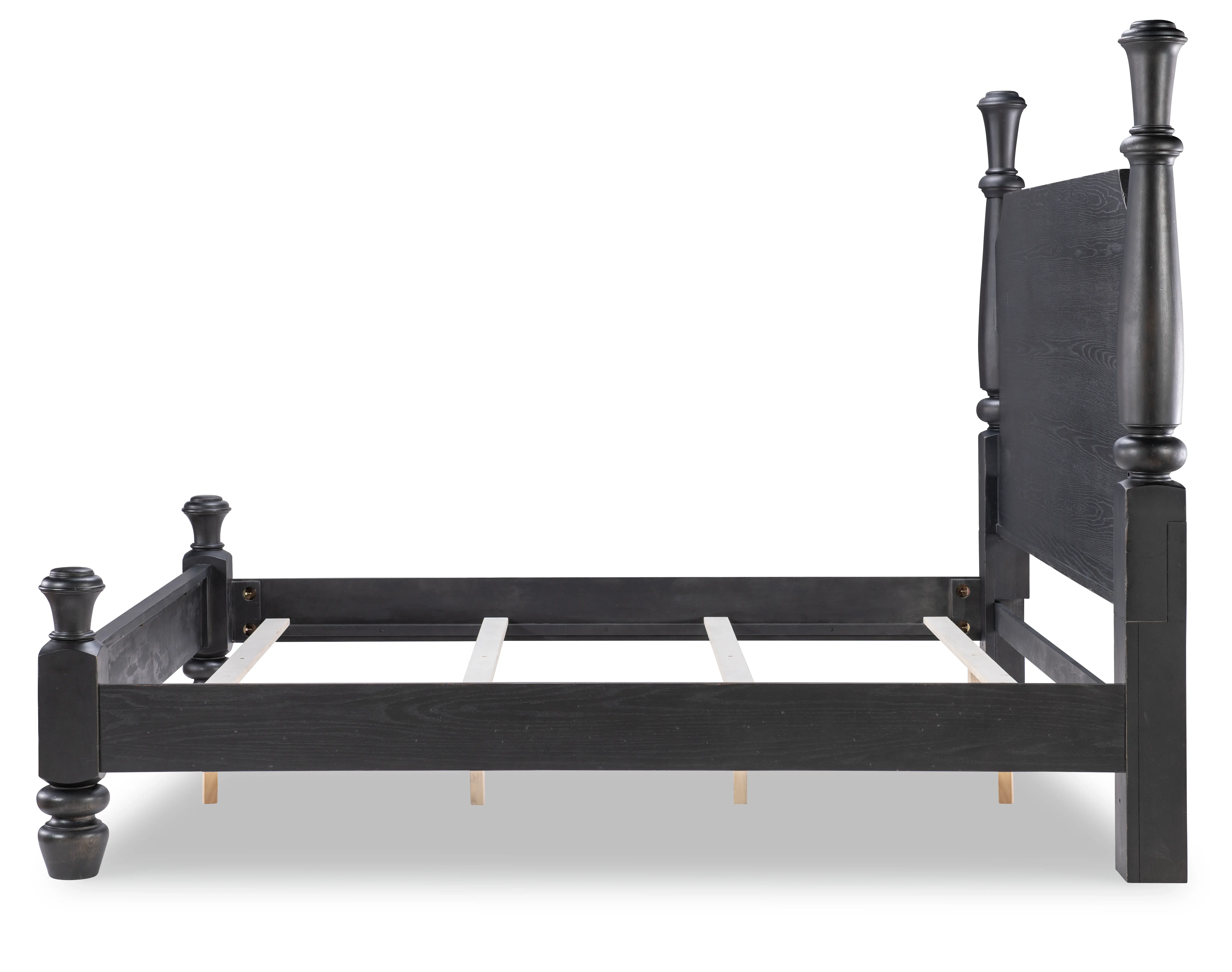 Country Living Black King Post Bed-7