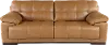 Baron Toffee Brown Leather Sofa