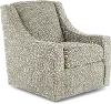 Pine Clover Green Swivel Accent Chair