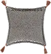 FNA0032020P Fiona II Brown Leather Accent Pillow