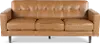 Stark Tan Leather Sofa