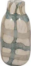Flouressa Blue 13  Glass Vase