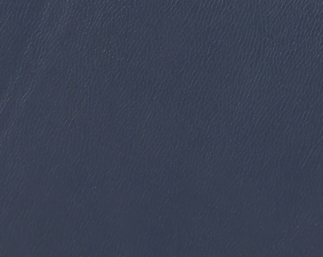 Stark Blue Leather Ottoman-6