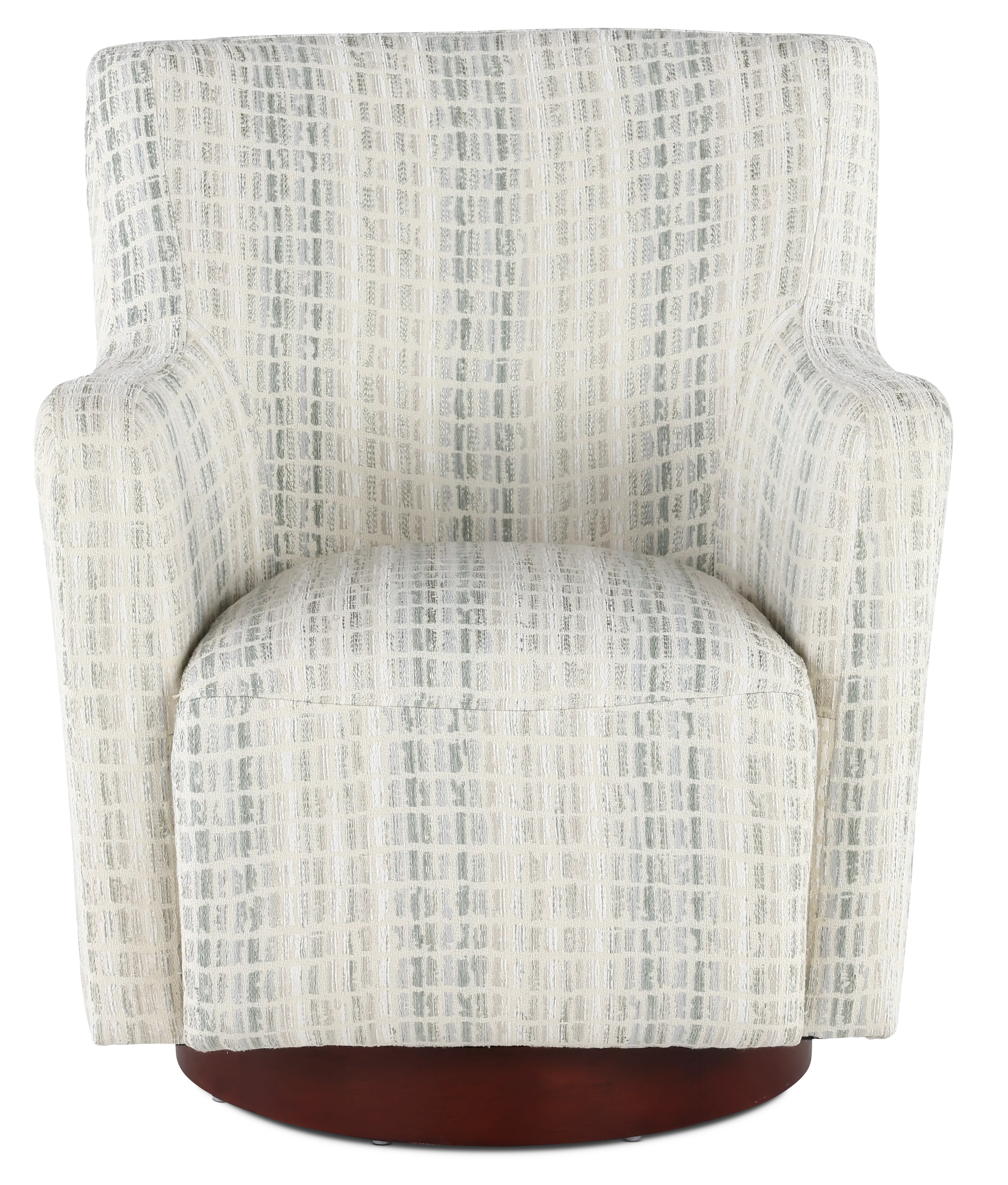 Clara Gray Mist Swivel Chair-1