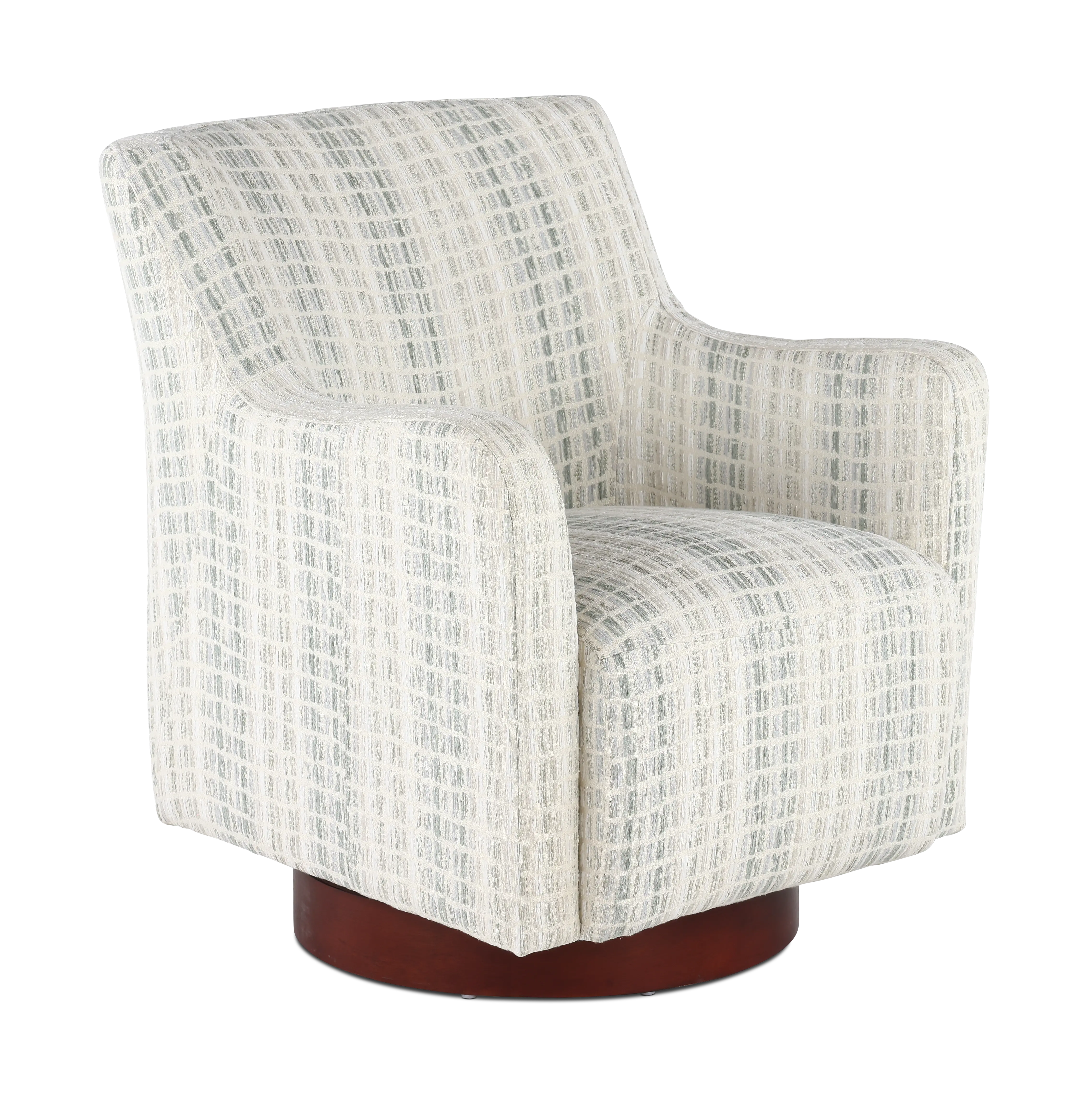 Clara Gray Mist Swivel Chair-3