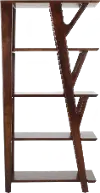Profiles Brown Bookcase