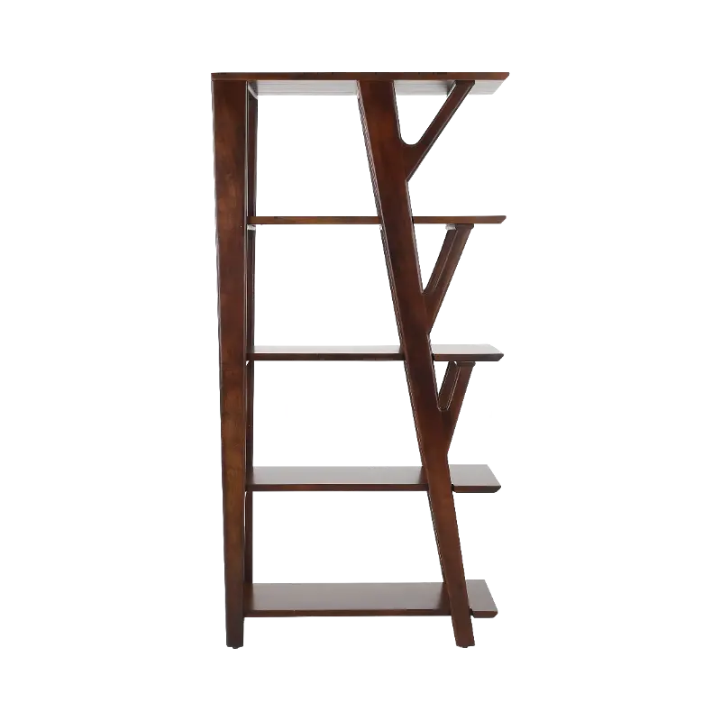 Profiles Brown Bookcase