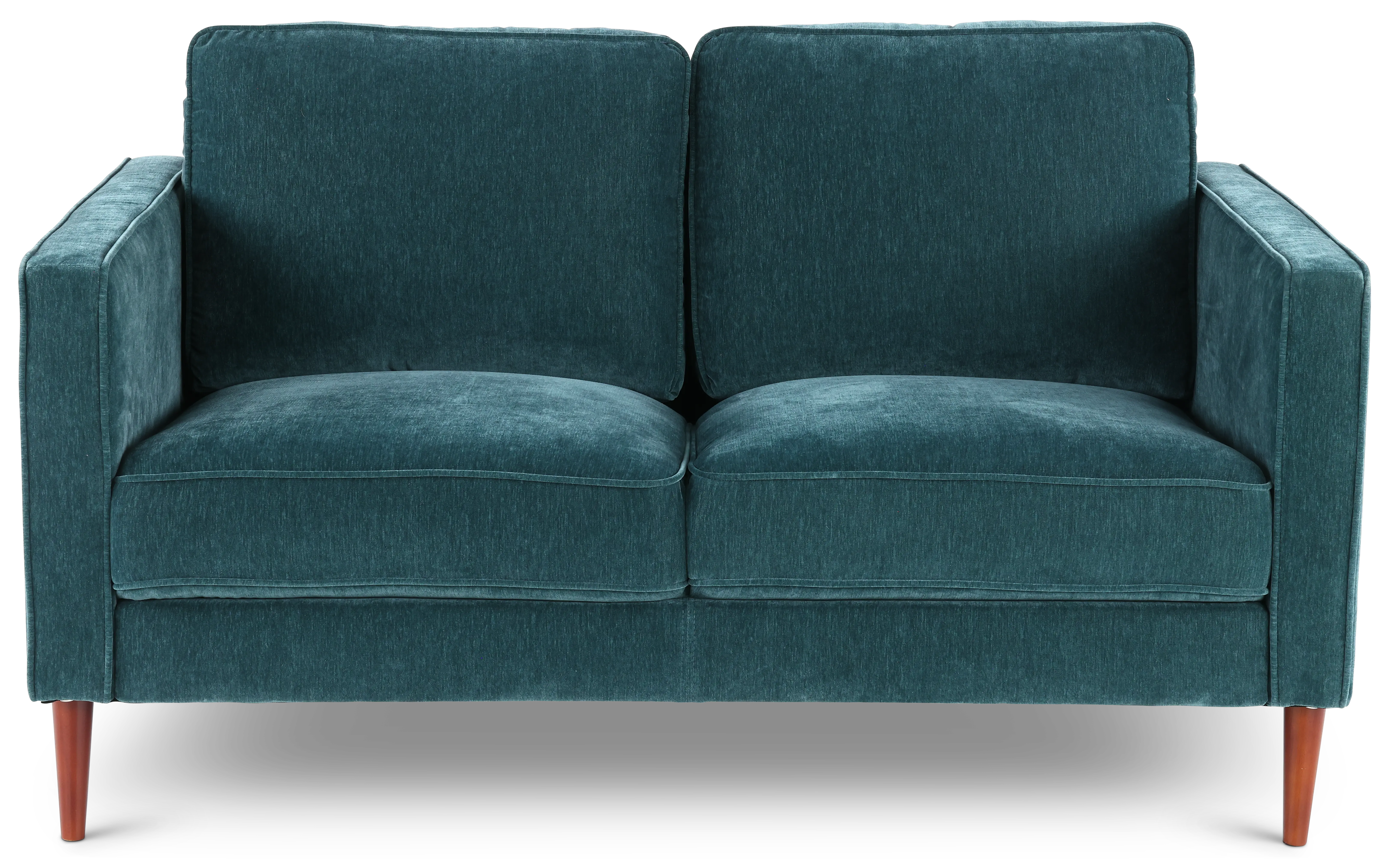 Fern Jade Blue Loveseat-1