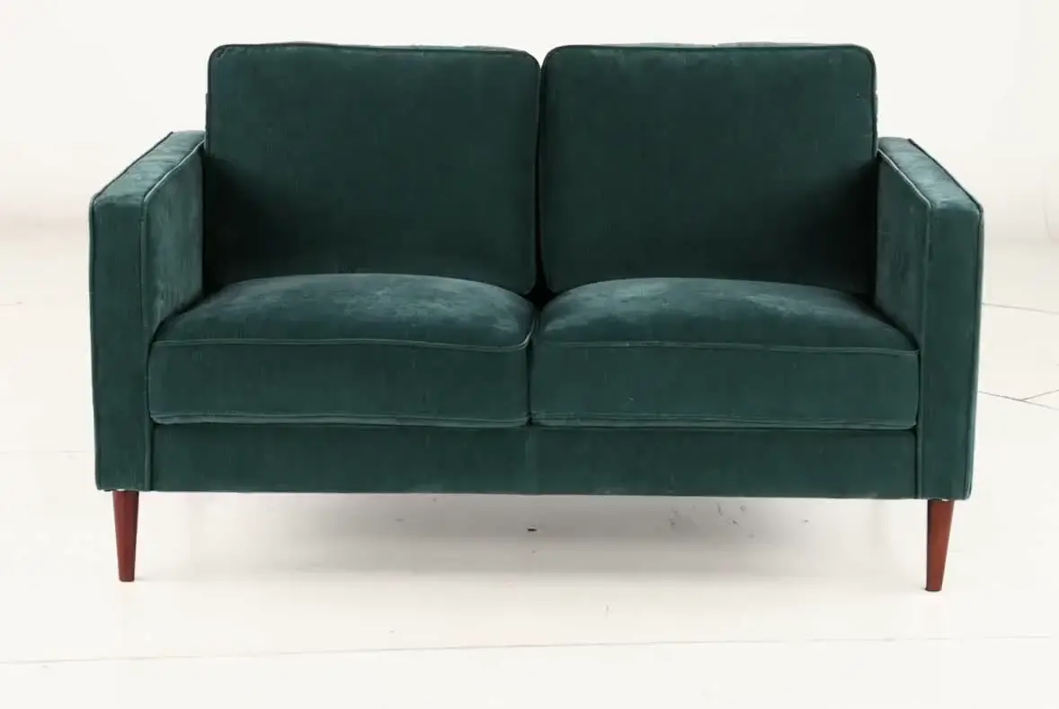 Fern Jade Blue Loveseat-8
