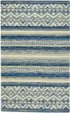 2569RS07091000440 Avanti-Kelim 8 x 10 Alpine Blue Area Rug