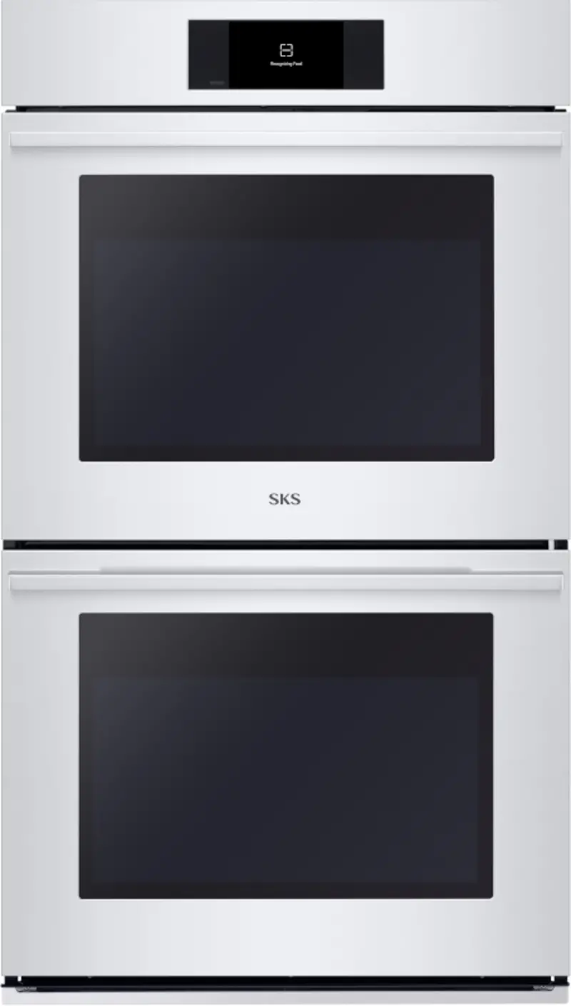 SKS 9.4 Cu Ft Built-In Double Wall Oven with Steam - Stainless Steel
