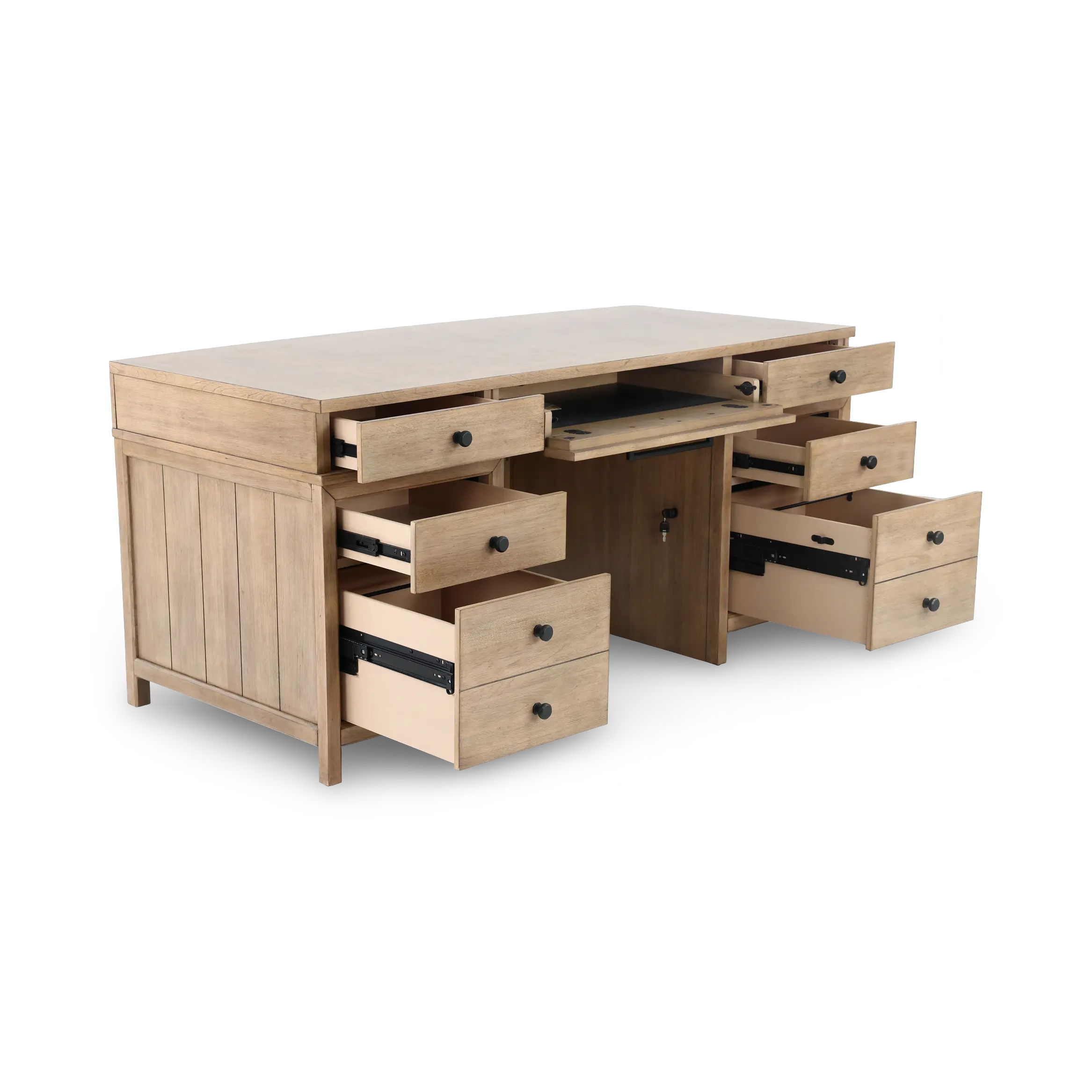 KIT/PROXIMITY-EXDESK Proximity Natural Executive Desk-6